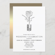 Élégant Mariage de calligraphie