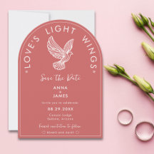 Elégant Mariage moderne minimaliste Rose rose cita