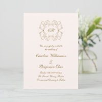 Elégant Mariage parisien en blush et or