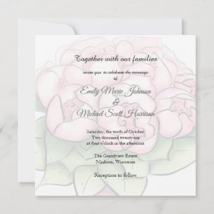 Invitation Élégant nœud papillon de marié et aquarelle de piv