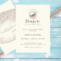Elégant Pearl Little Trésor Baby shower chic