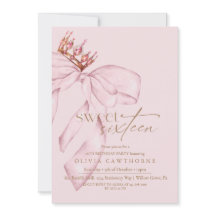 Elegant Rose Gold Sweet Sixteen Birthday Party
