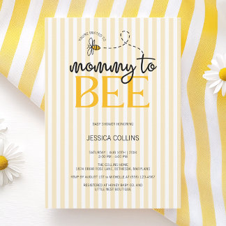 Invitation Élégant script moderne maman à être Baby shower