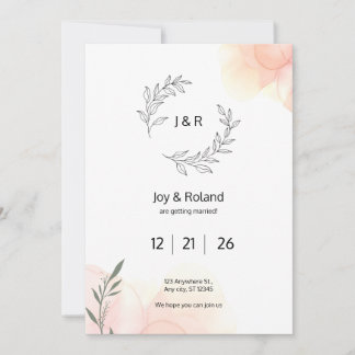 Invitation  Elegant Simple