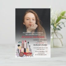 Élégant Sweet sixteen de maquillage rose Fille Blu