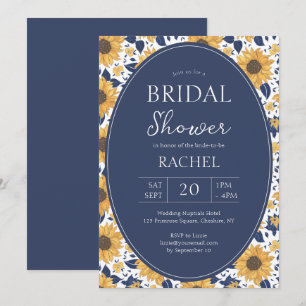 Invitation Élégant tournesol Rustique Douche nuptiale Invitat