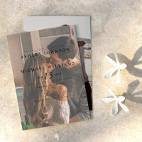 Élégant Vellum Overlay 2 Mariage photo