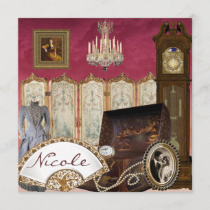 Invitation ÉLÉGANTE à la douche nuptiale