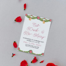 Invitation élégante à une fête de Noël