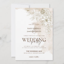 Elégante aquarelle florale