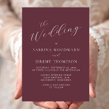 Élégante calligraphie moderne Mariage Bourgogne