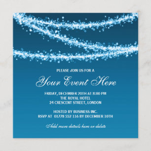 Invitation Élégante chaîne de télévision de la chaîne Corpora