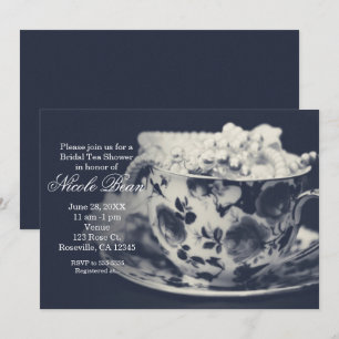 Invitation élégante et chic de mariage Glam Tea &