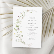 Elégante Fête des mariées de Boho Rustique Fleur s