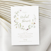 Elégante Fête des mariées de Boho Rustique Fleur s