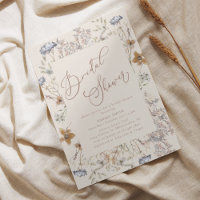 Elégante Fête des mariées Fleur sauvage aquarelle