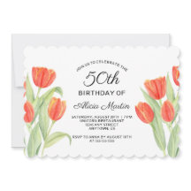 Elégante Flore rousse 50e anniversaire