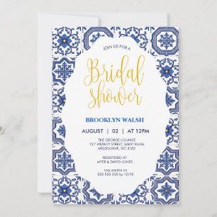 Invitation Élégante pour une Fête de Mariage Carre