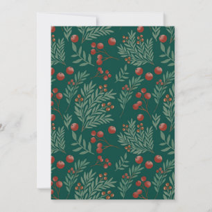 Invitation élégante pour une fête de Noël