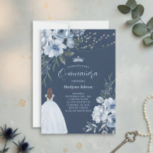 Elégante Quinceañera Princesse Bleue