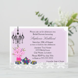 Invitation Elégante Tea Party