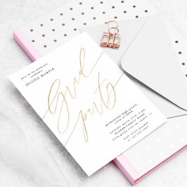 Invitation Élégante typographie Photo Graduation Party Invita