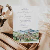 Élégante ville de Mountain Village | MARIAGE