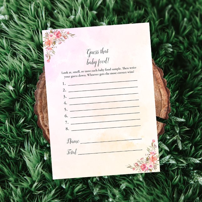 Invitation Elephant Baby shower Boho Devine Que Bébé Nourritu (Créateur téléchargé)