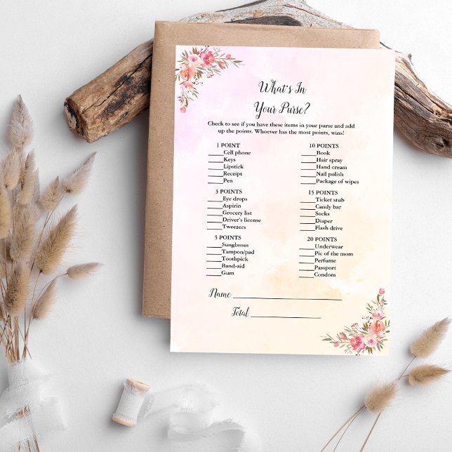 Invitation Eléphant Baby shower ce qui est dans votre jeu de  (Créateur téléchargé)