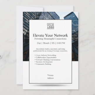Invitation Elevate Your Network Invition Template