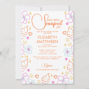 Invitation Elle a été ramassée Fête de mariage fantaisiste