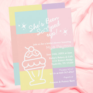 Invitation Elle a été ramassée ! Semaine de Retro Mariée