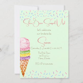 Invitation Elle a pris Fête des mariées