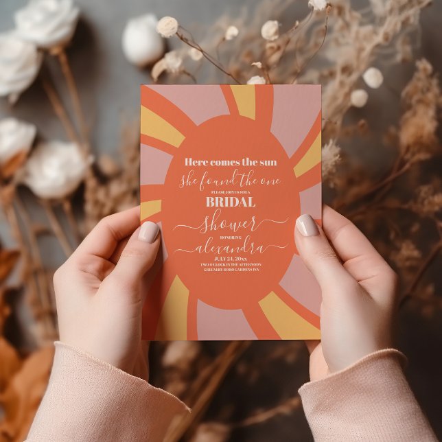 Invitation Elle a trouvé la seule Fête des mariées (Créateur téléchargé)