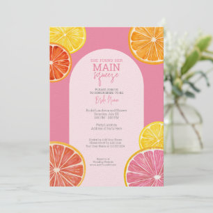 Invitation Elle a trouvé sa douche de mariée principale