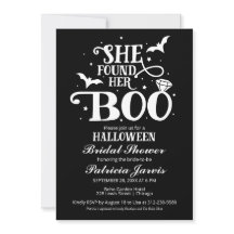 Elle A Trouvé Sa Fête des mariées Boo Halloween