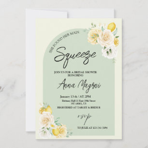 Invitation Elle A Trouvé Sa Fête des mariées Rose De Squeeze