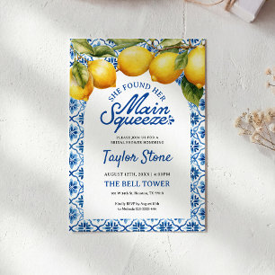 Invitation Elle a Trouvé Sa Lime Bridal Shower