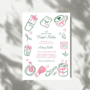 Invitation Elle a Trouvé sa Parfaite Fête de Fiançailles au M