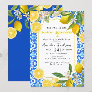 Invitation Elle A Trouvé Sa Principale Fête des mariées De Ci