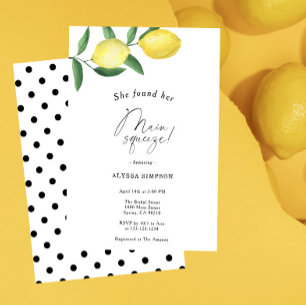Invitation Elle a Trouvé Son Amour de Mariage de Shower de Ci