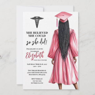 Invitation Elle Croyait Qu'Elle Pouvait Faire Ses Études