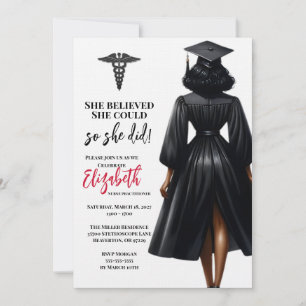 Invitation Elle Croyait Qu'Elle Pouvait Faire Ses Études