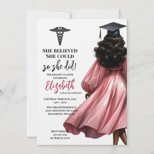 Invitation Elle Croyait Qu'Elle Pouvait Faire Ses Études