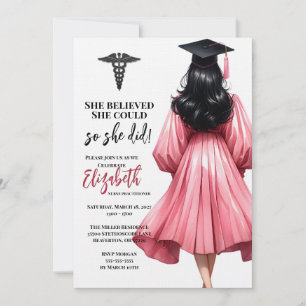 Invitation Elle Croyait Qu'Elle Pouvait Faire Ses Études