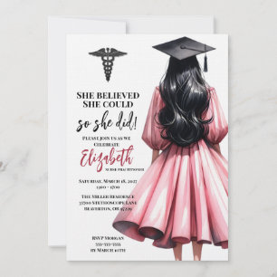 Invitation Elle Croyait Qu'Elle Pouvait Faire Ses Études
