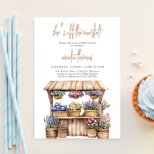 Invitation Elle est fraîche de la Fête des mariées du marché