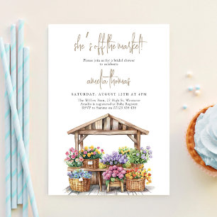 Invitation Elle est fraîche de la Fête des mariées du marché