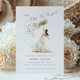 Invitation Elle est hors du marché Fête des mariées fantasque