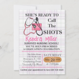 Invitation Elle est prête à appeler les chaussures